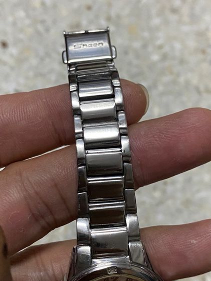 นาฬิกายี่ห้อ Casio  Sheen ของแท้มือสอง สายยาว 16 เซนติเมตร 800฿ รูปที่ 8