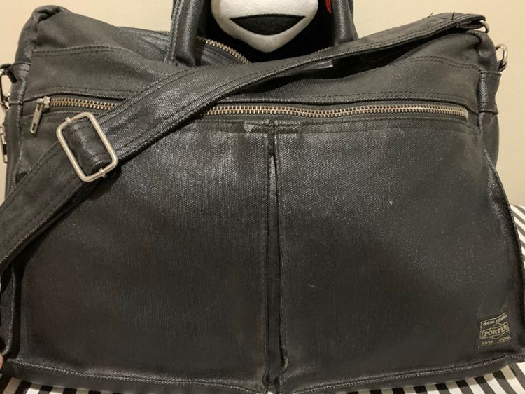 Porter Tanker 2 way Briefcase( made in japan )  ซื้อจากญี่ปุ่น สภาพดี รูปที่ 4