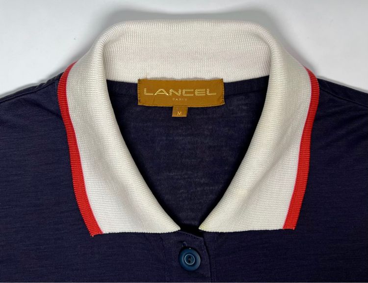 เสื้อโปโล LANCEL ของแท้ แบรนด์เนมหรูราคาแพงฝรั่งเศส รูปที่ 6