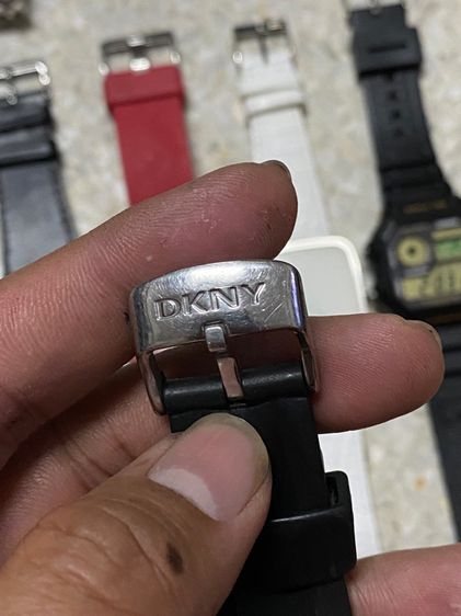 นาฬิกายี่ห้อ DKNY  ของแท้มือสอง โครโนกราฟ สายเดิม  1600฿ รูปที่ 5