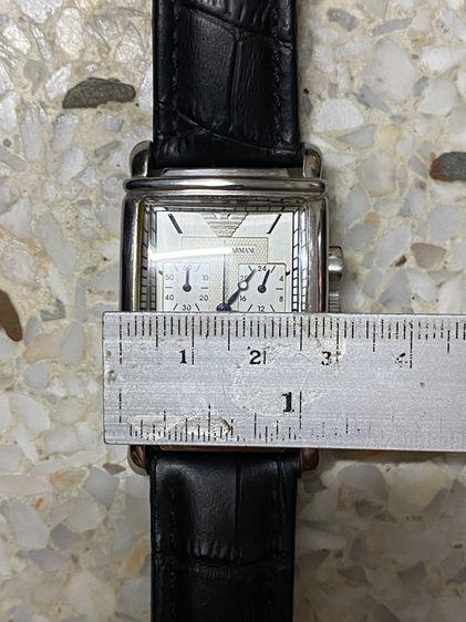 นาฬิกายี่ห้อ ARMANI EMPORIO  ควอทซ์ โครโนกราฟ  สายเปลี่ยนใหม่  1900฿ รูปที่ 10