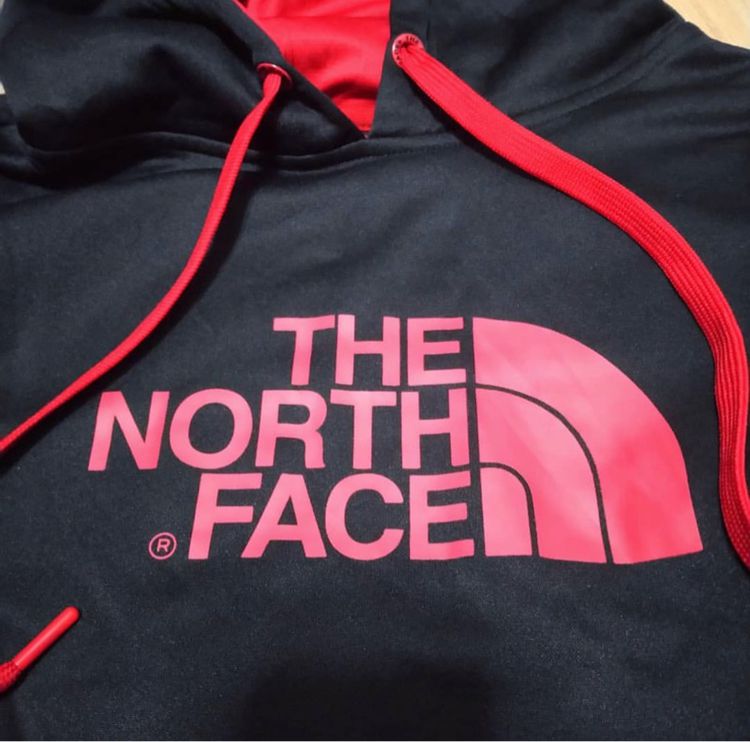 the north face sweater hoodie แท้มือสอง สภาพใหม่ รูปที่ 2