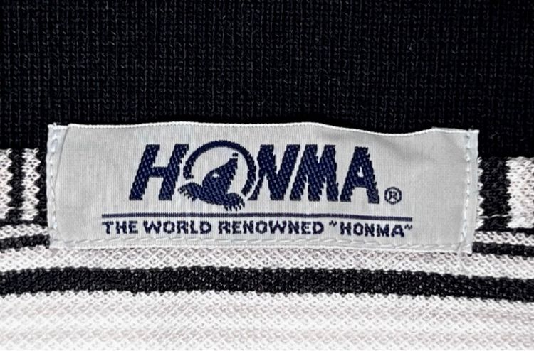 ⚠️เหมือนใหม่‼️เสื้อโปโล HONMA ของแท้ แบรนด์กอล์ฟหรูของญี่ปุ่น รูปที่ 2