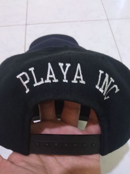 หมวกสแน็ปแบ็ค Playa inc มีสองใบสีดำกับกรม ทรงสวยสภาพใหม่ รูปที่ 8