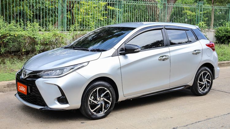 Toyota Yaris 2020 1.2 Sport Premium Sedan เบนซิน ไม่ติดแก๊ส เกียร์อัตโนมัติ เทา รูปที่ 3