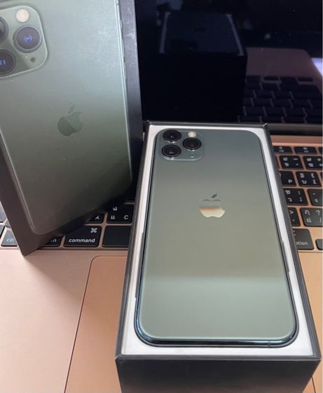 64 GB ขาย iPhone 11 Pro 64gb สีเขียว ศูนย์ไทย สภาพสวย สแกนได้ รีเซ้ตได้ ไม่ตืดไอคราว การใช้งานดี ปกติทุกอย่าง อุปกรณ์ครบ กล่อง