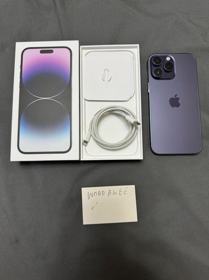 iPhone 14 Pro Max สีม่วง Purple 256 gb สภาพดีมาก