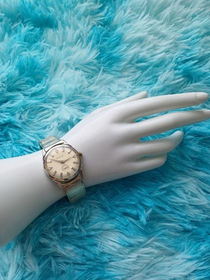 อื่นๆ เงิน Bulova Vintage Winding Watch ตัวเรือนหุ้มทอง 10K