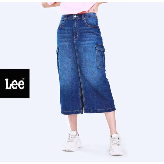 Lee Woman Cargo Skirt 💯 รูปที่ 1
