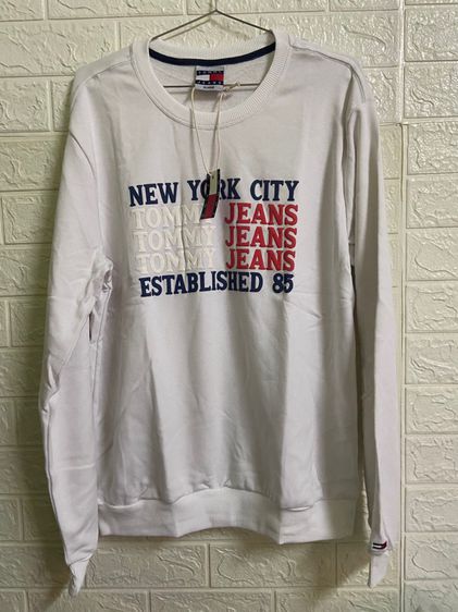 Tommy Jeans Unisex Sweatshirt สี WH XL รูปที่ 4