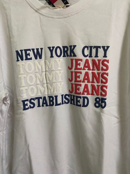 Tommy Jeans Unisex Sweatshirt สี WH XL รูปที่ 6