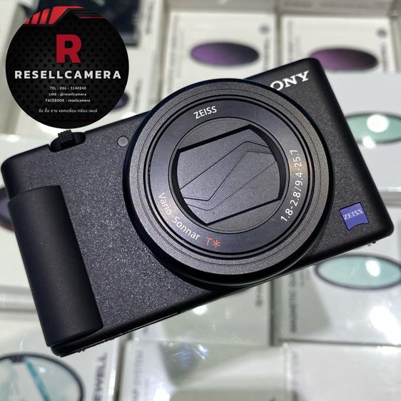 กล้องคอมแพค ไม่กันน้ำ Sony ZV1 ประกันศูนย์ถึง 22.4.67  มีกล่อง