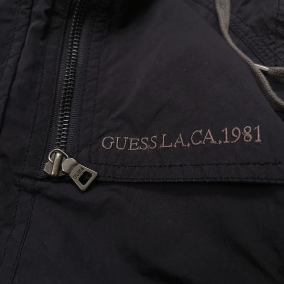 Guess Black Hooded Jacket รอบอก 42” รูปที่ 6