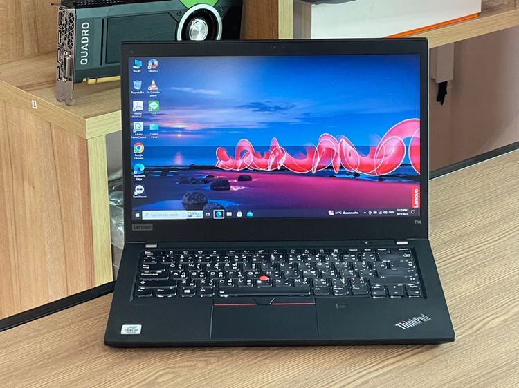 Lenovo ThinkPad T14 i7-10510U SSD512GB RAM16GB Win 10 Pro คีย์ไฟ สินค้ามือสอง สำหรับมืออาชีพ