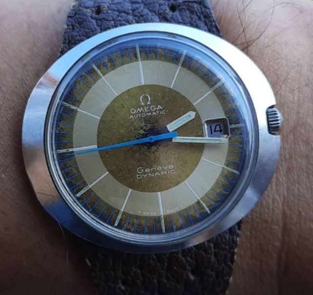 นาฬิกาวินเทจสวิส OMEGA รุ่น Dynamic สวยเดิม รูปที่ 2