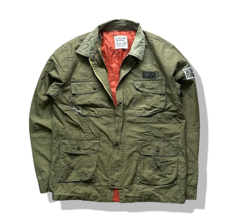 Ggumigio Zipper Military Jacket รอบอก 43” รูปที่ 1