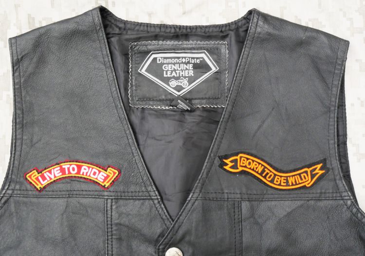 Leather Motorcycle Jacket Patches