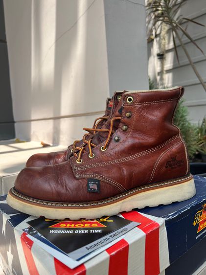 รองเท้าหนัง Thorogood Plain Toe Boots ไซส์ 8.5D รูปที่ 3