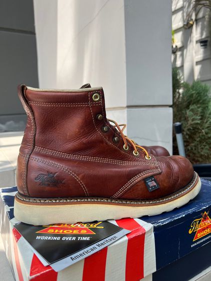 รองเท้าหนัง Thorogood Plain Toe Boots ไซส์ 8.5D รูปที่ 2