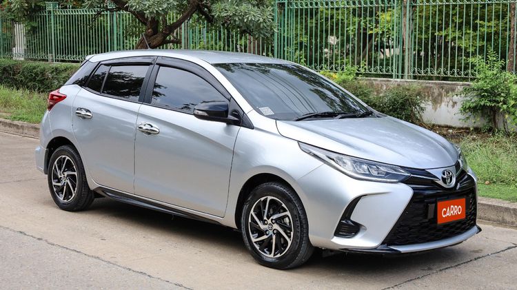 Toyota Yaris 2020 1.2 Sport Hatchback Sedan เบนซิน ไม่ติดแก๊ส เกียร์อัตโนมัติ เทา