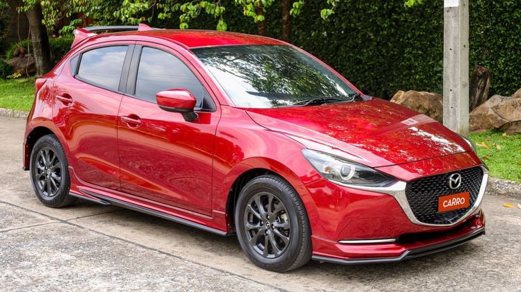 Mazda Mazda 2 2019 1.3 Skyactiv-G Sedan เบนซิน ไม่ติดแก๊ส เกียร์อัตโนมัติ แดง