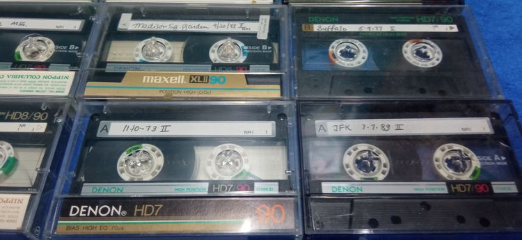 ม้วน Tapes  Cassette  DENON รูปที่ 7