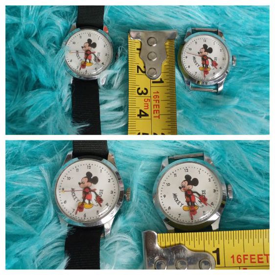 Mickey Mouse Vintage Rare item ระบบไขลาน Swiss Made รูปที่ 4