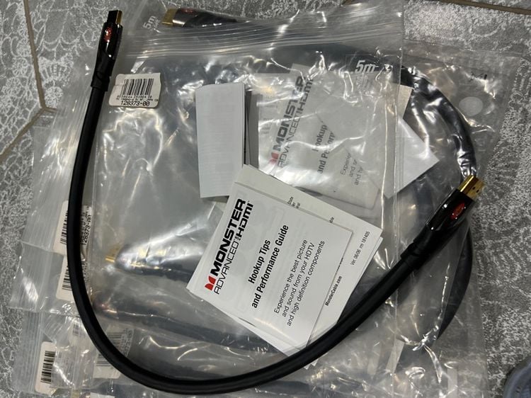 สาย HDMI Monster Cable แท้ USA ยาว .5M  รูปที่ 3