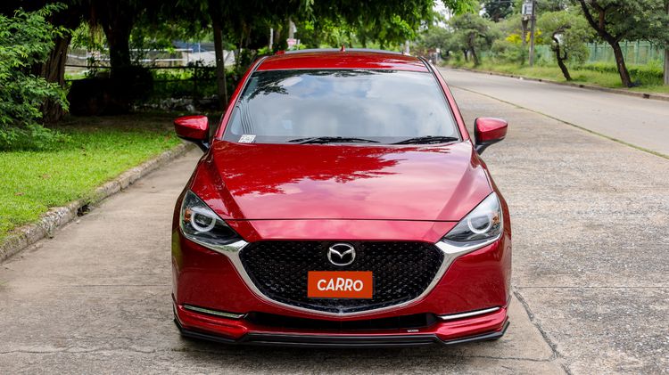 Mazda Mazda 2 2019 1.3 Skyactiv-G Sedan เบนซิน ไม่ติดแก๊ส เกียร์อัตโนมัติ แดง รูปที่ 2