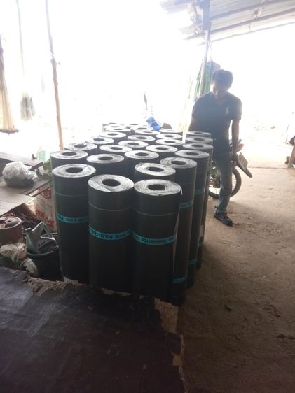 ขายแผ่นเมมเบรนทำกันซึมจากโรงงาน.รับติดตั้งแผ่นWaterproof Membrane สำหรับงานป้องกันน้ำรั่วน้ำซึม เมมเบรนเป่าไฟ รูปที่ 8