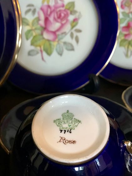 ชุดจานและถ้วยชา Aynsley รูปที่ 7
