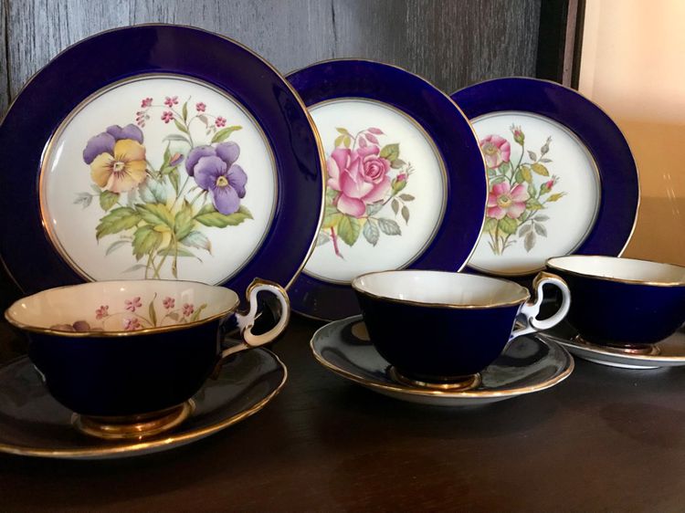 ชุดจานและถ้วยชา Aynsley รูปที่ 5