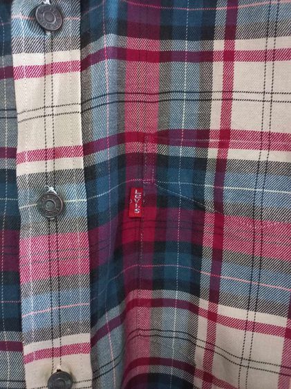 🌈เสื้อเชิ้ต เสื้อลายสก๊อต เสื้อแจ็คเก็ต เสื้อคลุม แบรนด์ Levi’s® (ลีวายส์) แท้ 💯👉แบรนด์ดัง ✨️ รูปที่ 7