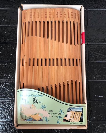 Bamboo Cushion ที่รองนั่งไม้ไผ่ญี่ปุ่น  รูปที่ 2