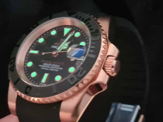 Seiko Modify Yacht Master Prospex Dial Automatic NH35A รูปที่ 9