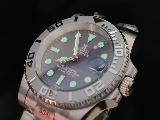 Seiko Modify Yacht Master Prospex Dial Automatic NH35A รูปที่ 14