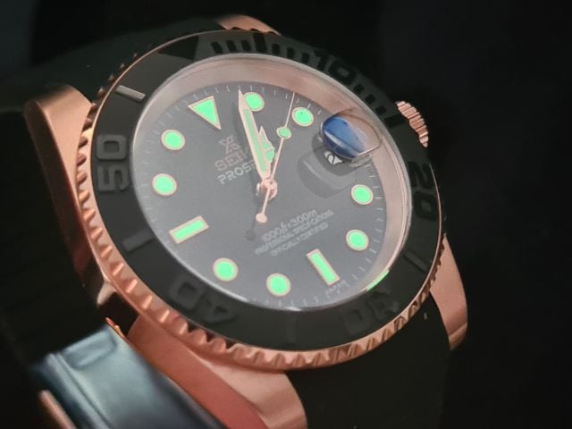 Seiko Modify Yacht Master Prospex Dial Automatic NH35A รูปที่ 8