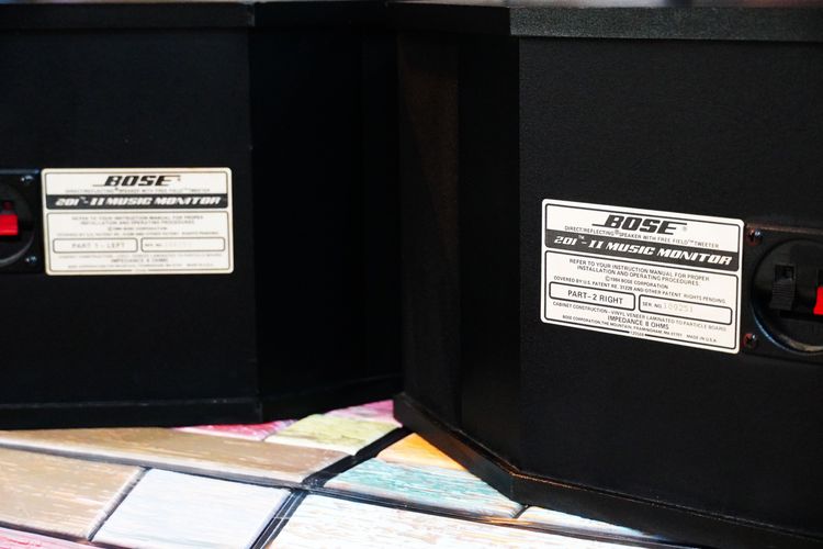 ผลิตยูเอส BOSE 201 II Music Monitor (MADE IN USA) 8ohms max 60w rms หายูเอสใช้ มวลเสียงหนาและอิ่มกว่า รูปที่ 6