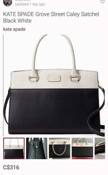 Kate Spade New York กระเป๋าสะพาย เคท สเปด  รูปที่ 9