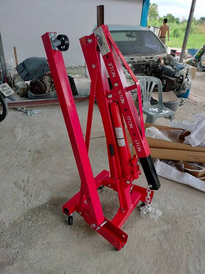 เครนยกเครือง 2 สูบ 2 ตัน แบบพับได้ รูปที่ 3