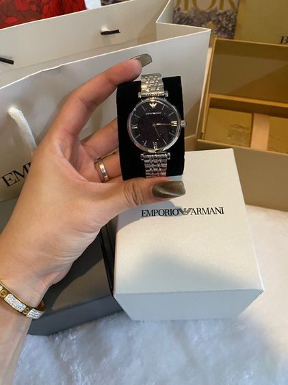 นาฬิกา Emporio Armani Lady watch genuine ของแท้ มือ1  รูปที่ 7