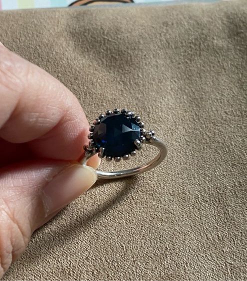 แหวน Pandora Blue Crystal รูปที่ 8