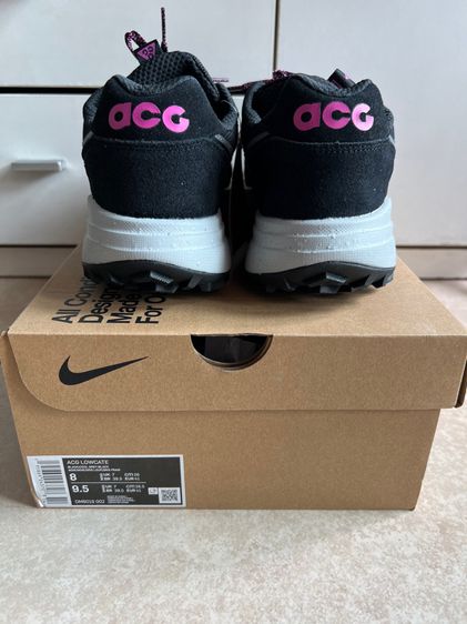 รองเท้า Nike Acg Lowcate สี Black Cool Grey Black ของใหม่ รูปที่ 6