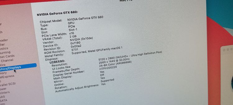 MacPro 5,1 i7 980x  จอapple cinema hd 23นิ้ว การ์ดจอNvidia gtx680 2g ×2 รูปที่ 7