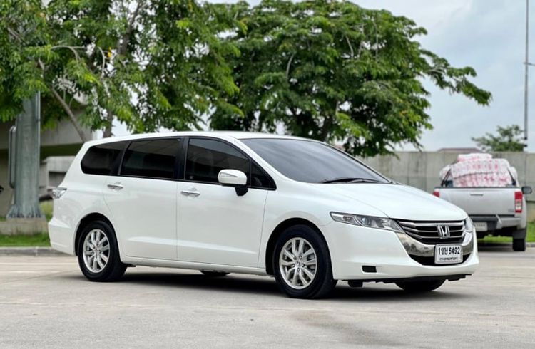 Honda Odyssey 2012 Utility-car เบนซิน ไม่ติดแก๊ส เกียร์อัตโนมัติ ขาว
