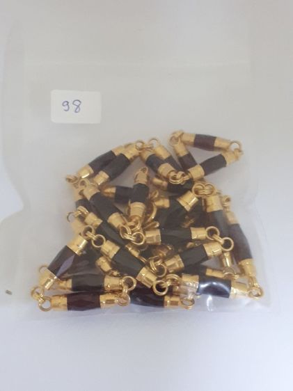 (98) สร้อยคอทอง 90 คั่นโกเมน  รูปที่ 10