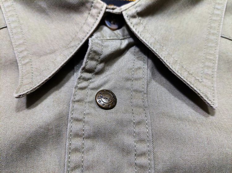 483เสื้อเชิ๊ตWrangler Western Shirt(Size XL)สภาพเหมือนใหม่ รูปที่ 9