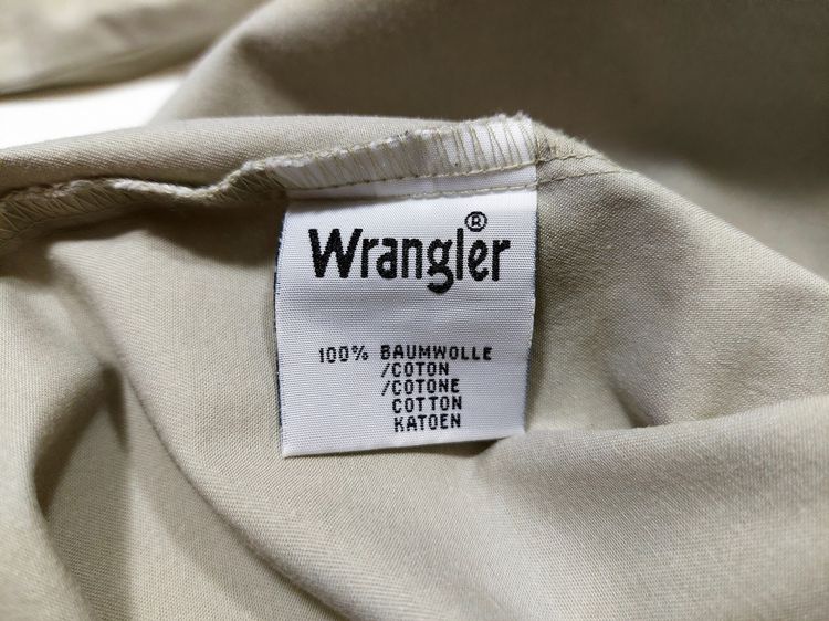 484เสื้อเชิ๊ตWrangler Western Shirt(Size L)สภาพเหมือนใหม่ รูปที่ 10