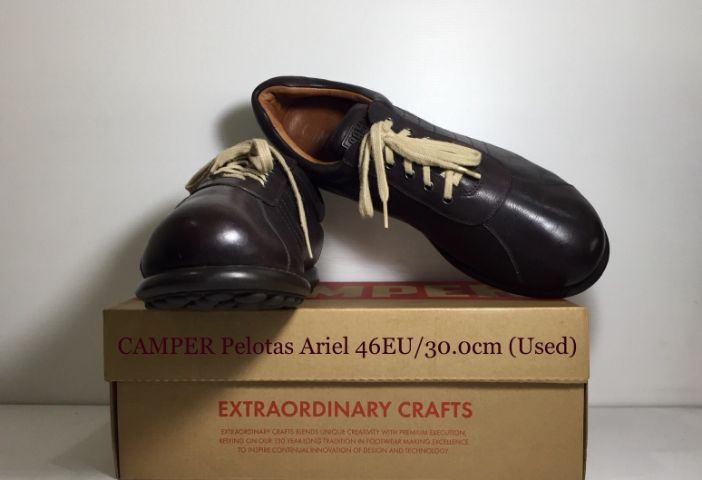 CAMPER Sneakers 46EU(30.0cm) Original ของแท้ มือ 2 สภาพเยี่ยม, รองเท้า CAMPER หนังแท้ พื้นเต็ม ตัว Soft หนานุ่ม ป้ายตราโลโก้ทุกจุดครบ สวยมาก รูปที่ 8