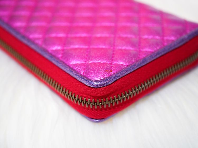 Gucci trapuntata zumi zip around wallet Limited รูปที่ 9